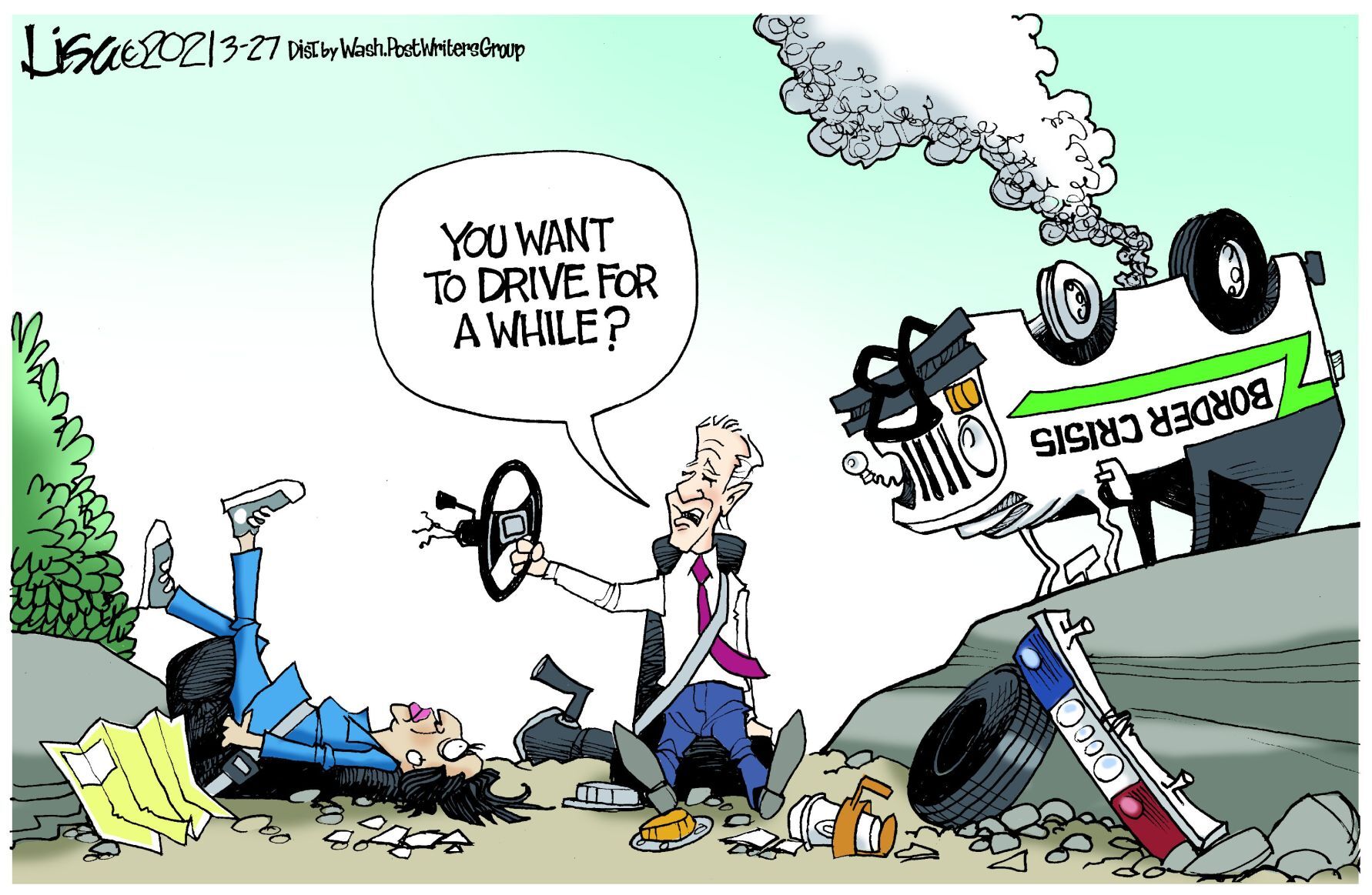 Lisa Benson cartoon